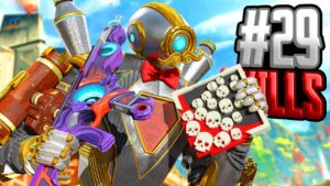 INSANE Pathfinder 29 KILLS and 5,400 Damage Apex Legends Gameplay Season 20