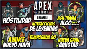 ¡Nuevas interacciones de leyendas! Ash trama algo con Conduit... | Apex Legends BREAKOUT