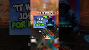 Why Destroyer2009 Hacked Apex Legends…