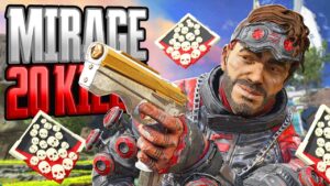 AMAZING Mirage 20 KILLS BOMB Apex Legends Gameplay Season 20