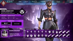 Apex Legends New Void Sinister Collection Event & Heirlooms