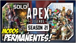 ¡Esto no es un simulacro...! Modos SOLOS y QUADS PERMANENTES en la SEASON 21 | Apex Legends BREAKOUT