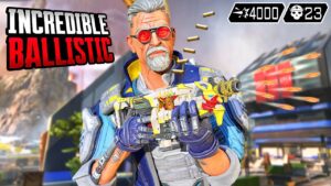 INCREDIBLE BALLISTIC 23 KILLS & 4000 DAMAGE (Apex Legends Gameplay Season 20)