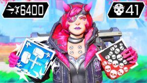 INSANE WATTSON 41 KILLS AND 6400 DAMAGE IN AMAZING TWO GAMES (Apex Legends Gameplay)