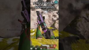 A Moral Test in Apex Legends #shorts #apexlegends #apexlegendsclips #apexlegendsfunny