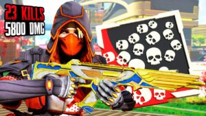 AMAZING BANGALORE 23 KILLS & 5800 DAMAGE (Apex Legends Gameplay)