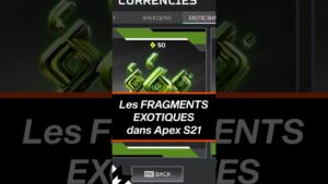 Les FRAGMENTS EXOTIQUES sur Apex Legends Saison 21 #apex legends #apexleaks #alter