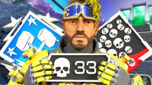 MIRAGE SOLO & 33 KILLS + 6000 DAMAGE WAS EPIC (Apex Legends Gameplay)