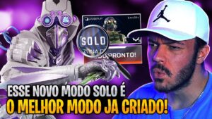 Minha PRIMEIRA VITÓRIA no MODO SOLO, o melhor MODO do APEX LEGENDS!