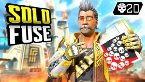 SOLO FUSE & 20 KILLS IN AMAZING GAME (Apex Legends Gameplay)