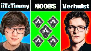 What happens when PROS vs AVERAGE/NOOB Players in Apex Legends