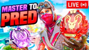 🔴 LIVE - MASTER TO APEX PREDATOR RANK (Apex Legends)